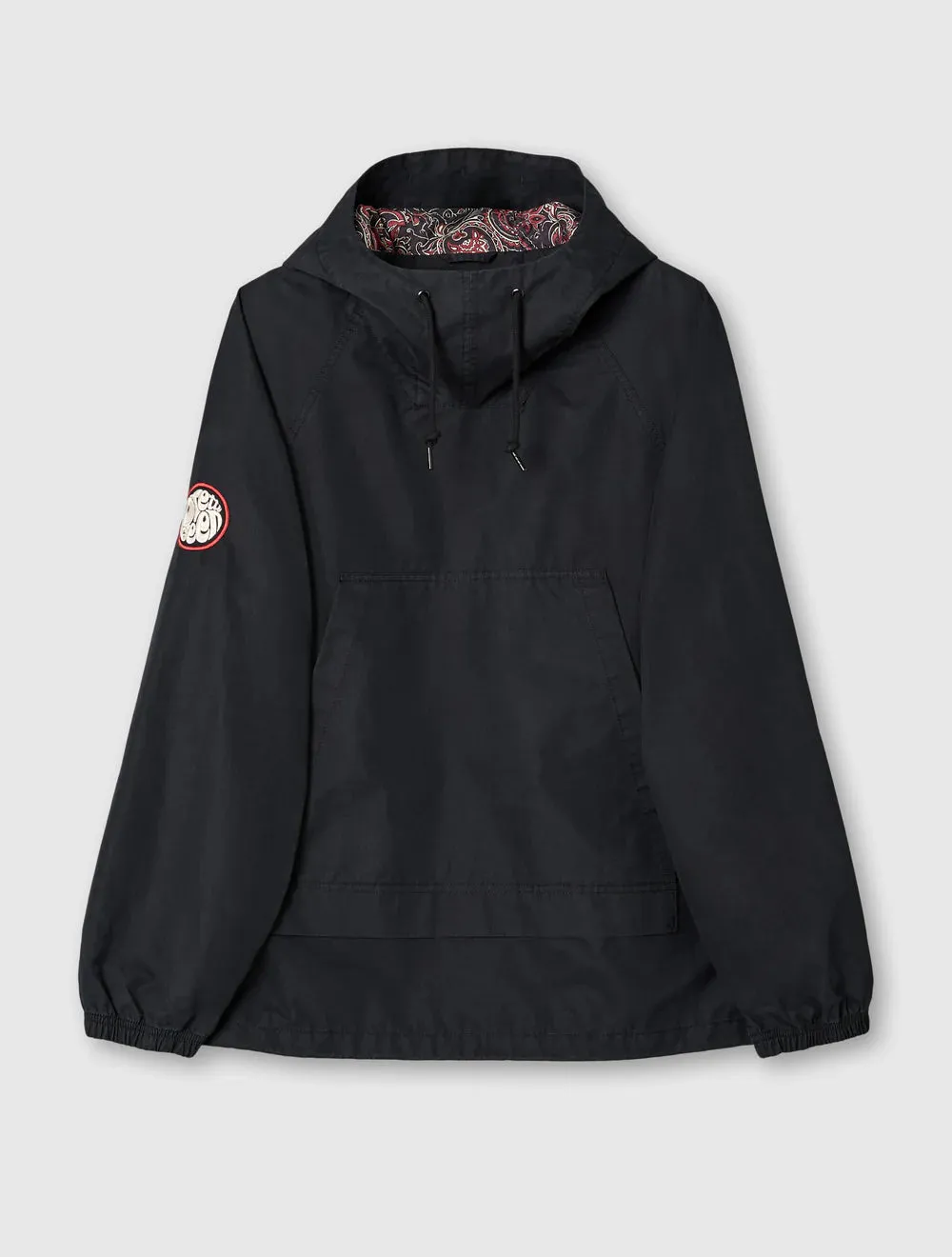 Pretty Green Feltham Smock in Black