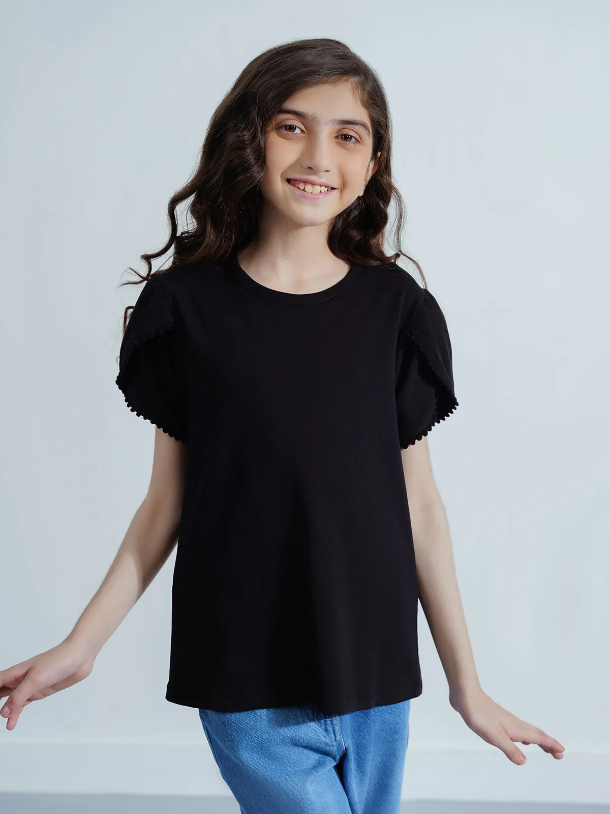 "AURICA" Plain Regular Fit T-Shirt