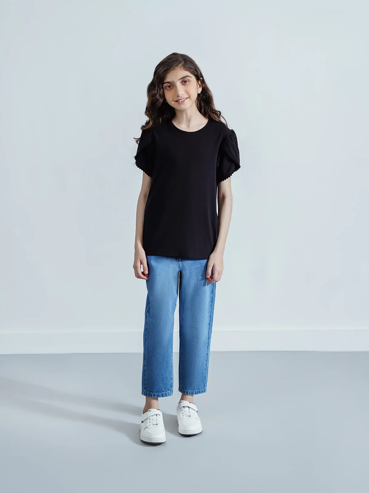 "AURICA" Plain Regular Fit T-Shirt