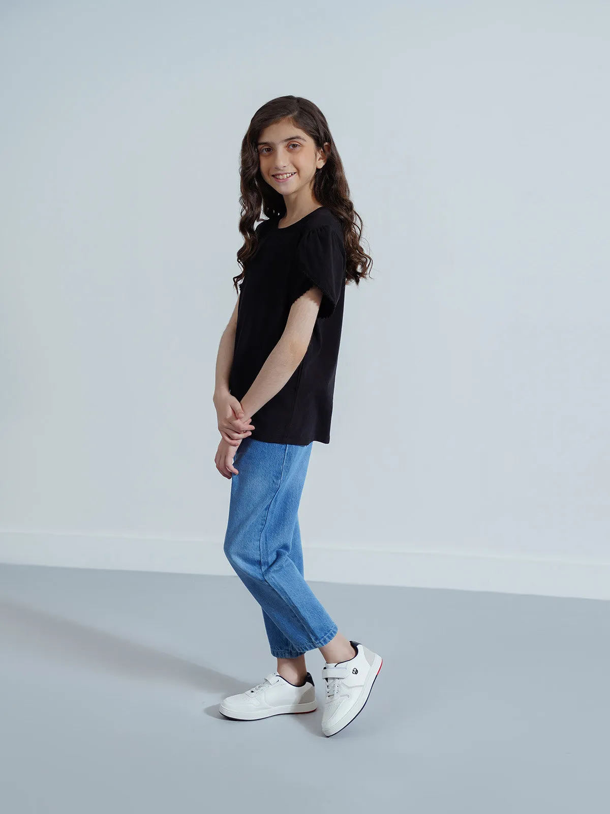 "AURICA" Plain Regular Fit T-Shirt