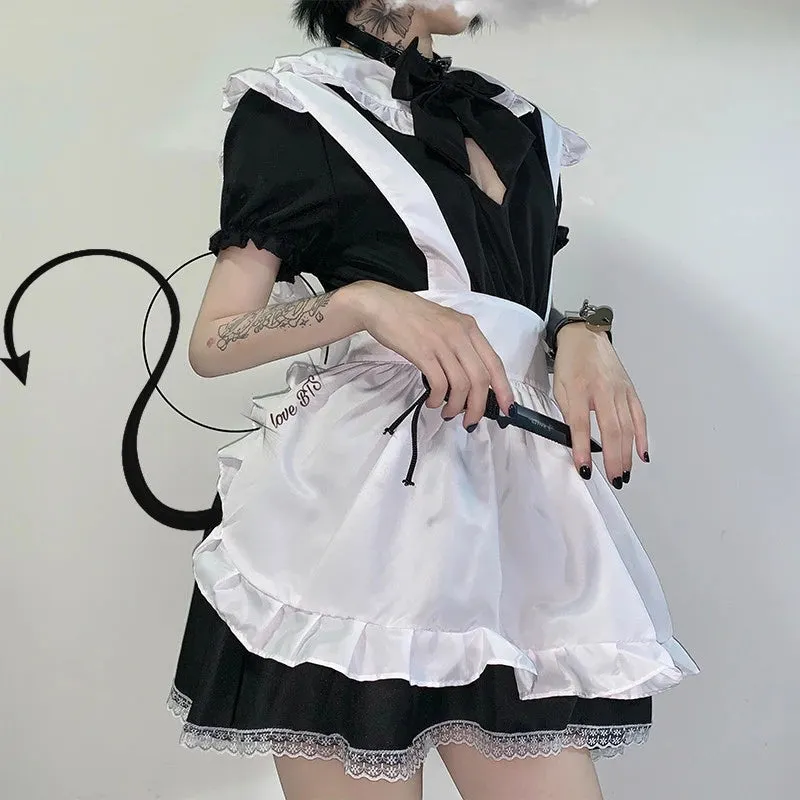 "LOVE OPEN CHEST"  COS MAID COSTUME DRESS SUIT D042032
