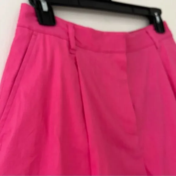 Rag and Bone Linen Ivy Shorts in Pink, Size 4, NWT