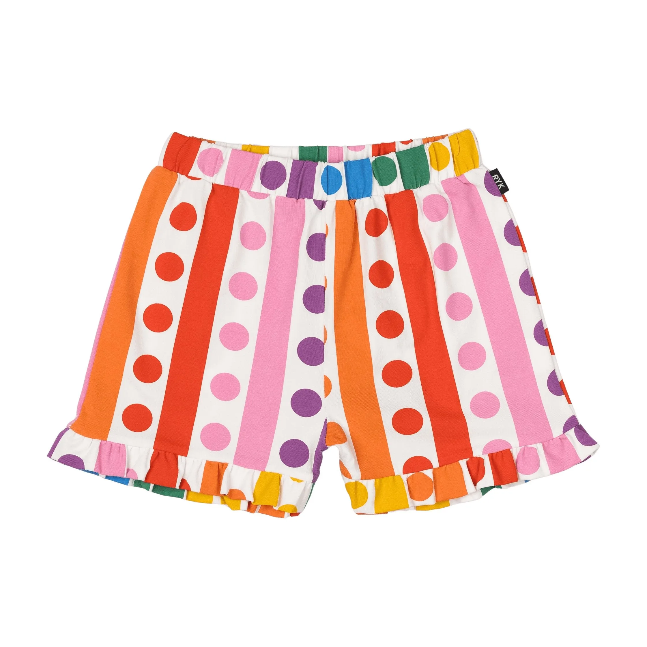 Rainbow Drops Frill Shorts