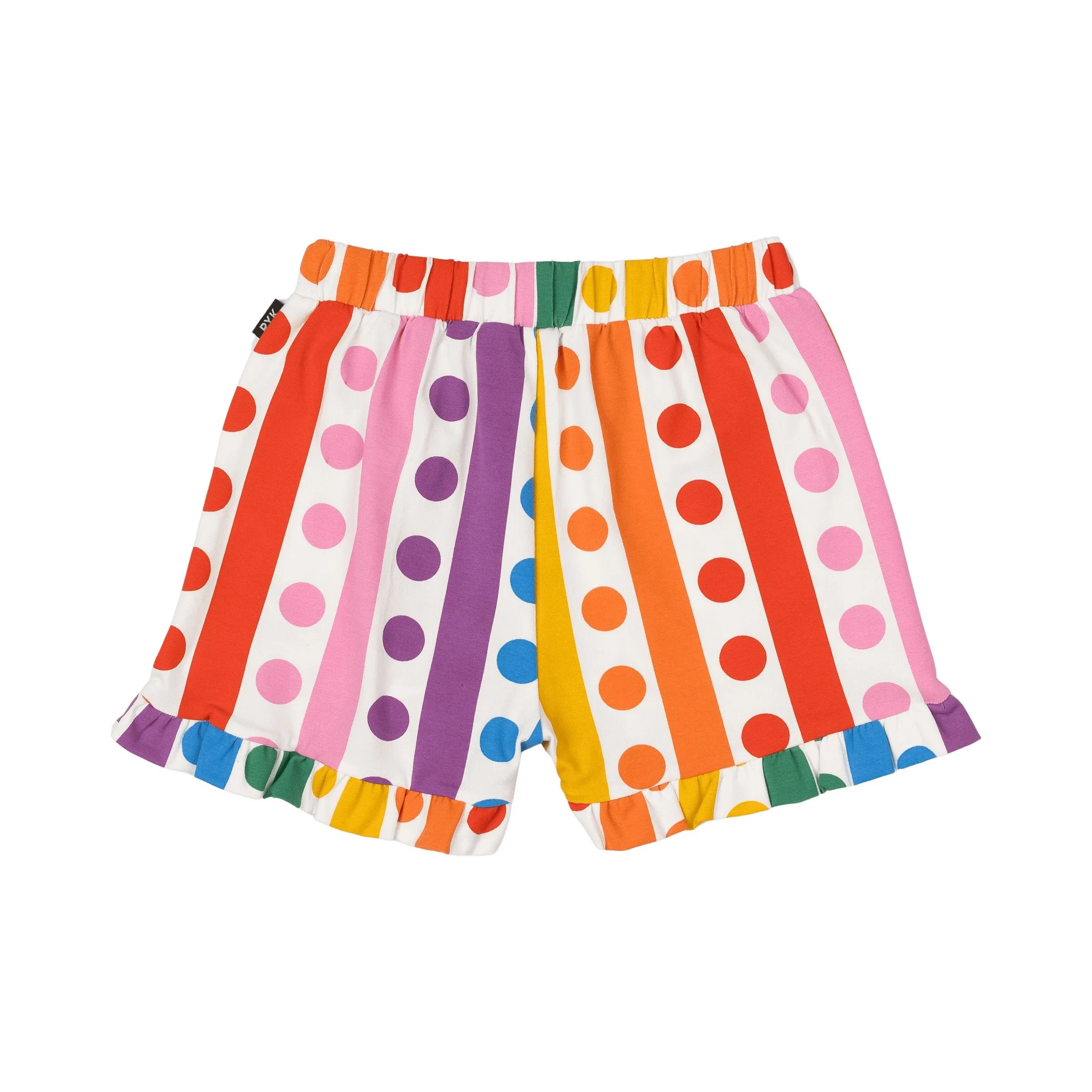 Rainbow Drops Frill Shorts