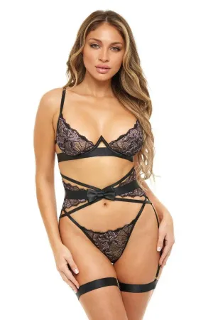 Riley 3 Piece Set with Bow Details