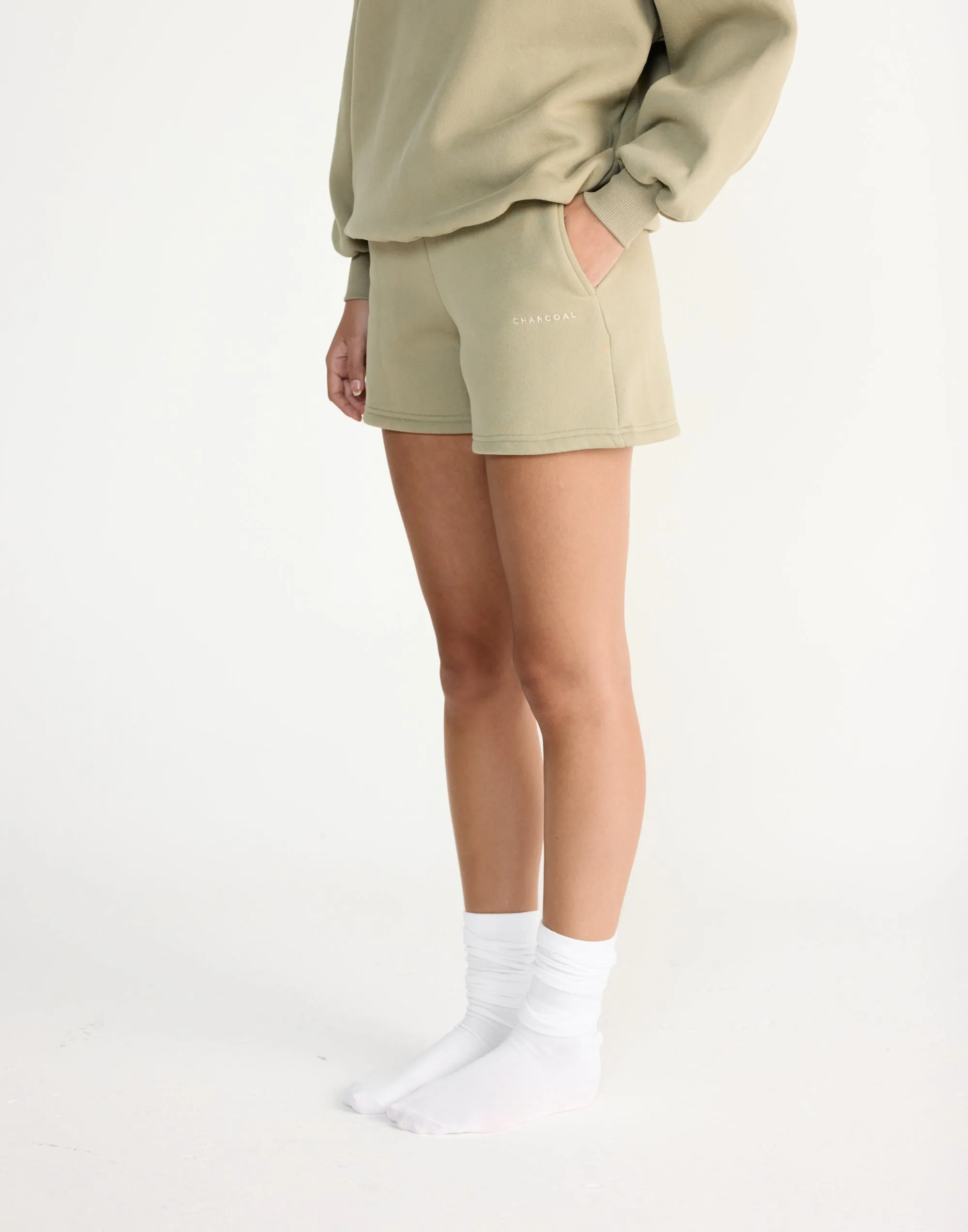 River Sweat Shorts (Matcha)