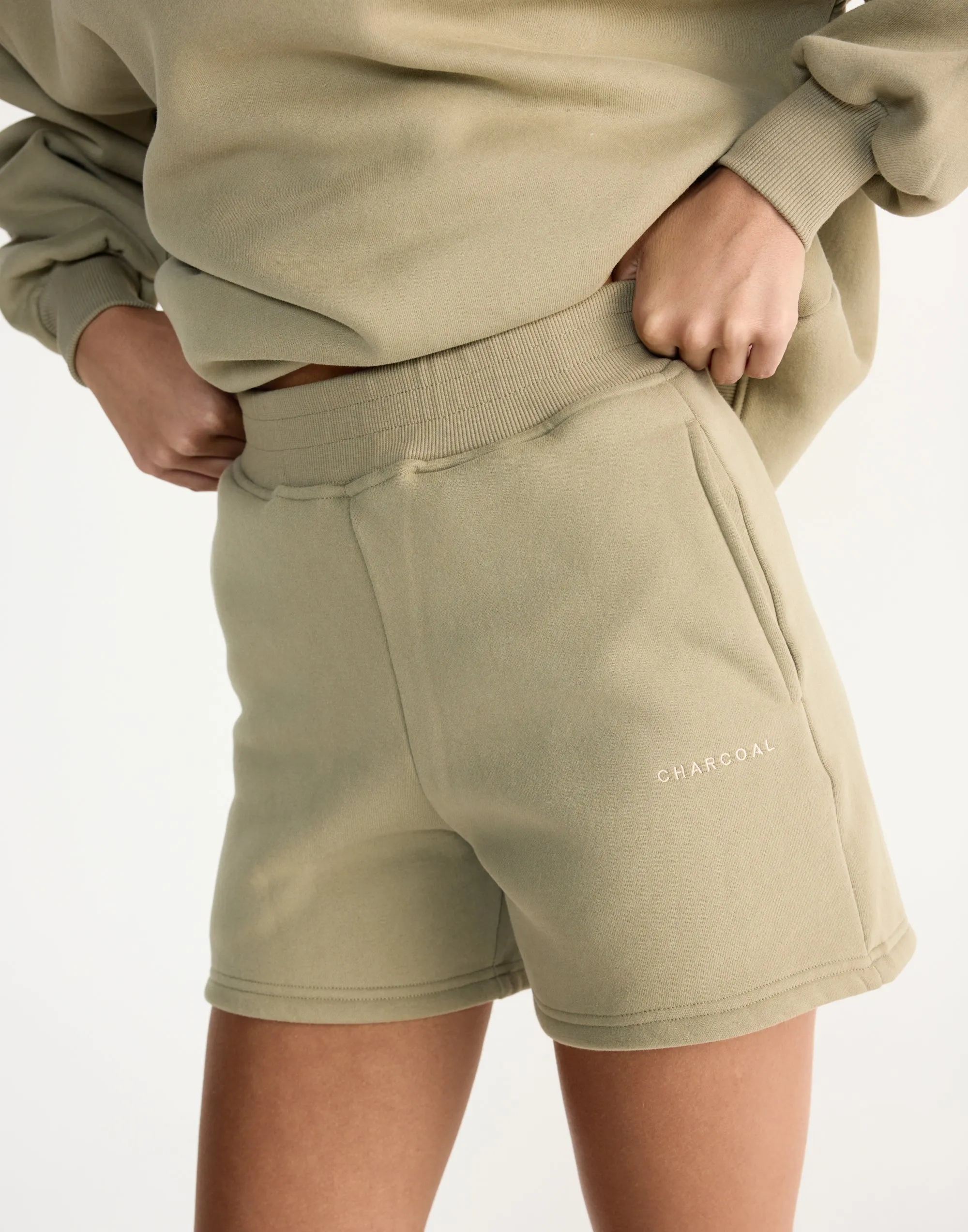 River Sweat Shorts (Matcha)