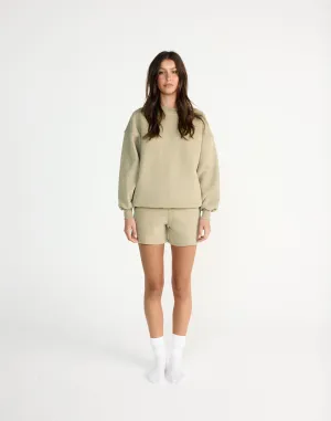 River Sweat Shorts (Matcha)