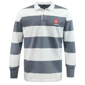 Roses Rugby Classic Long Sleeve Hooped Rugby Jersey