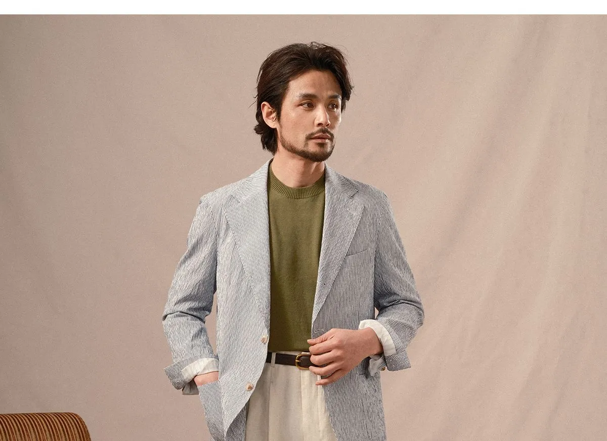 Round Neck Knit Sweater