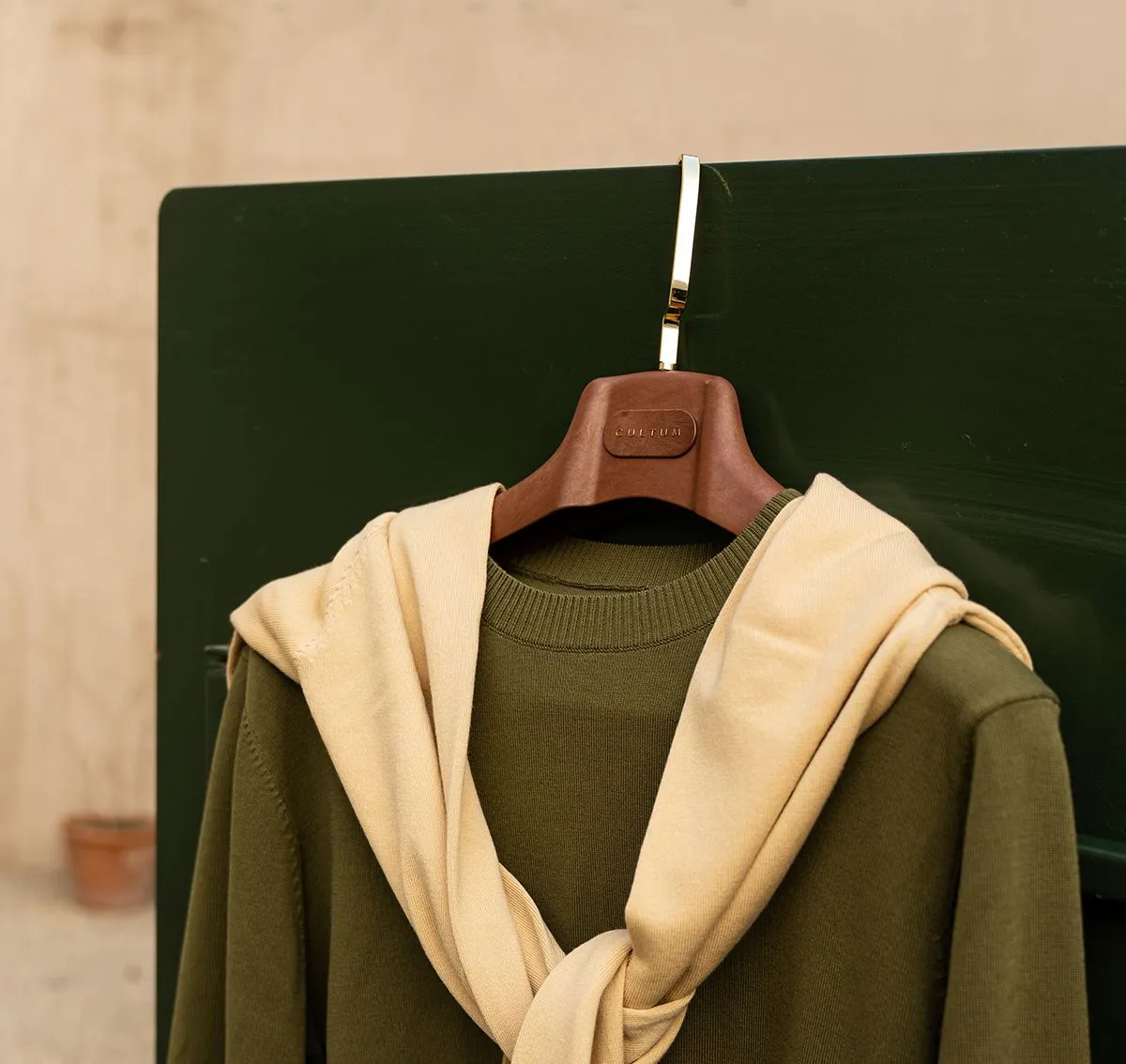 Round Neck Knit Sweater