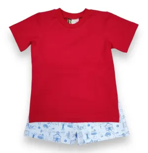 School Yard Fun Boys Short Set