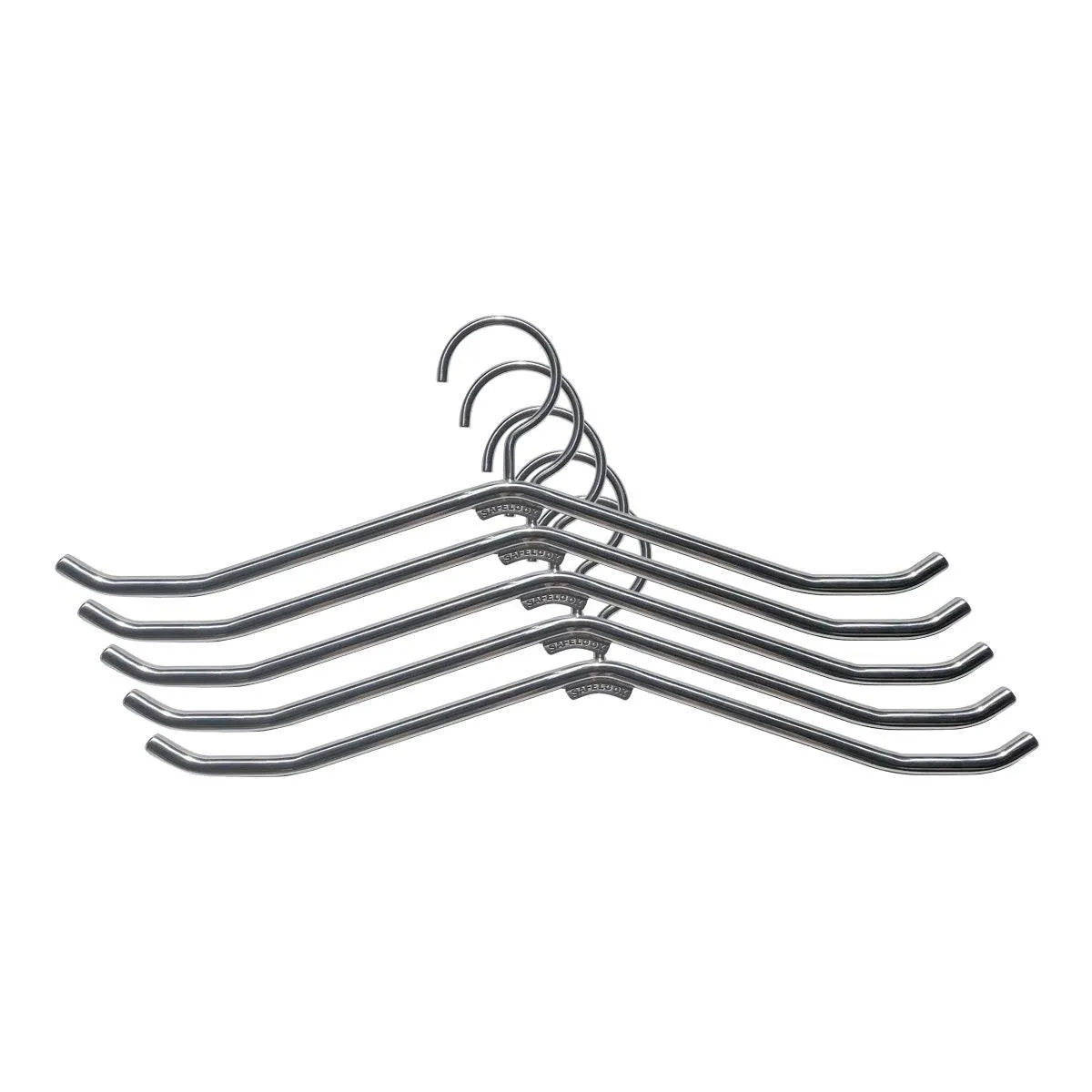 Set of 5 Stainless Steel Lead Apron Hangers