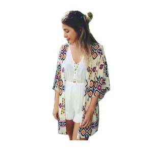 shirt style tops women blouses printed shirts casual cardigan plus size