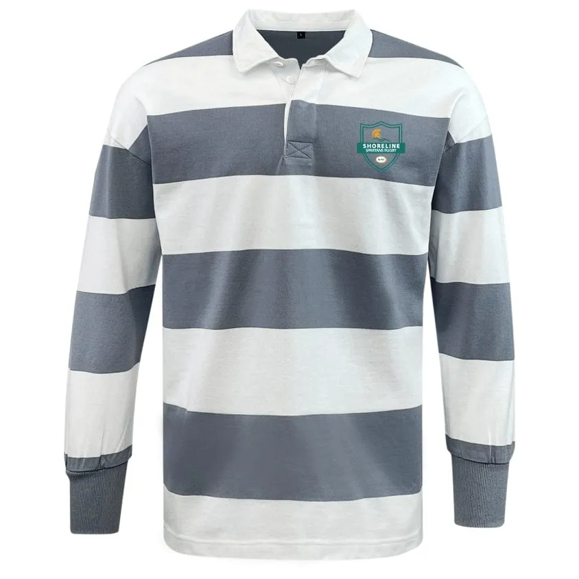 Shoreline Spartans Classic Long Sleeve Hooped Rugby Jersey