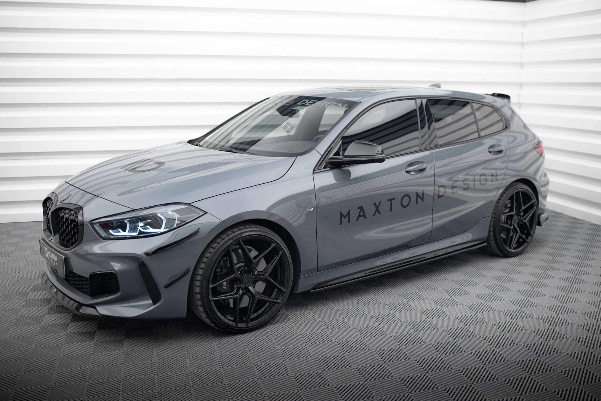 Side Skirts Diffusers V.2 for BMW 1 F40 M-Pack/ M135i