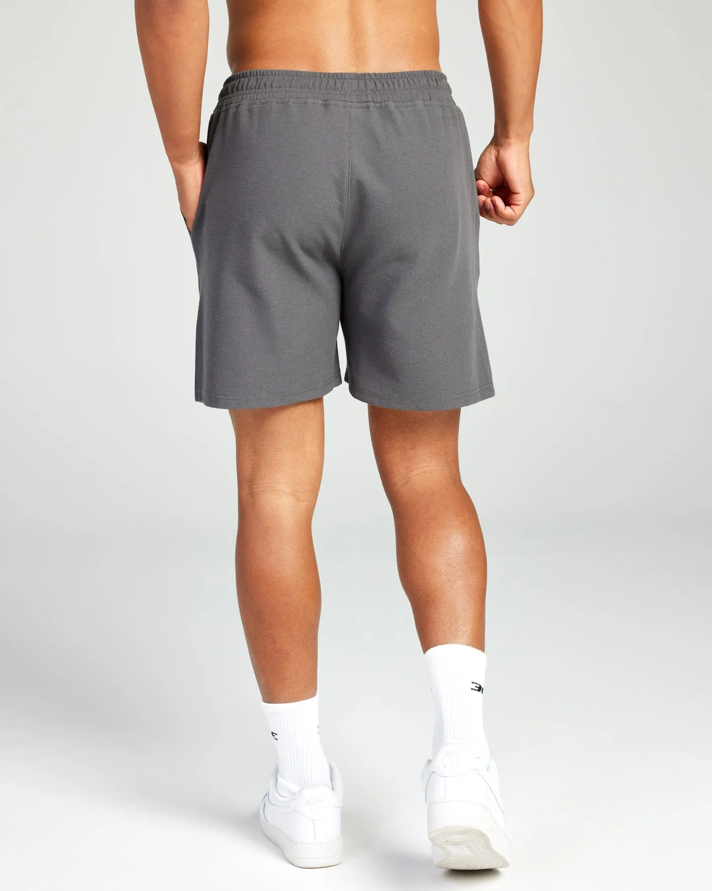 Signal Waffle Shorts - Slate
