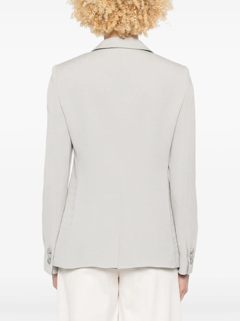 Single-breasted blazer jacket