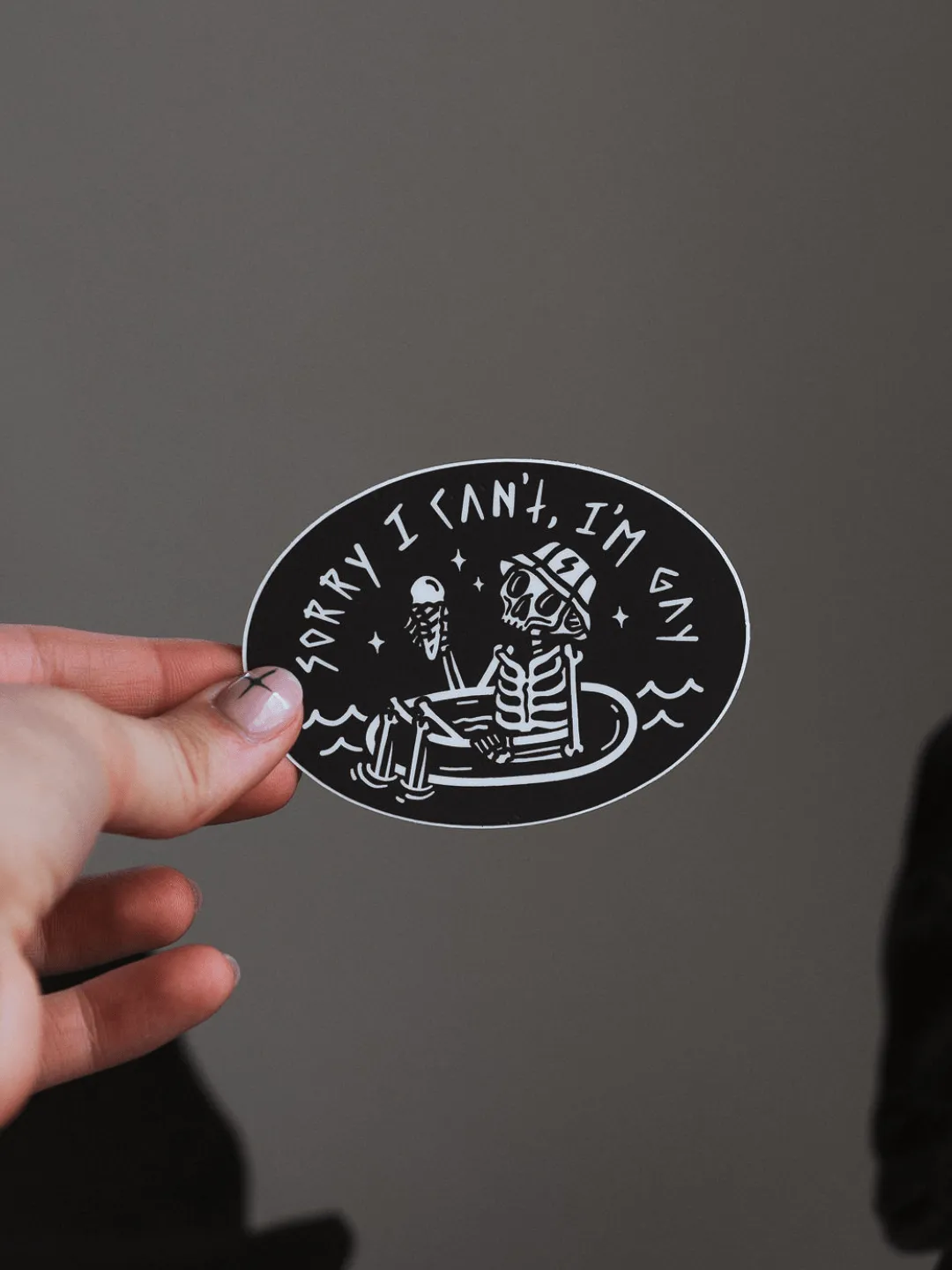 Sorry I Can't I'm Gay Sticker