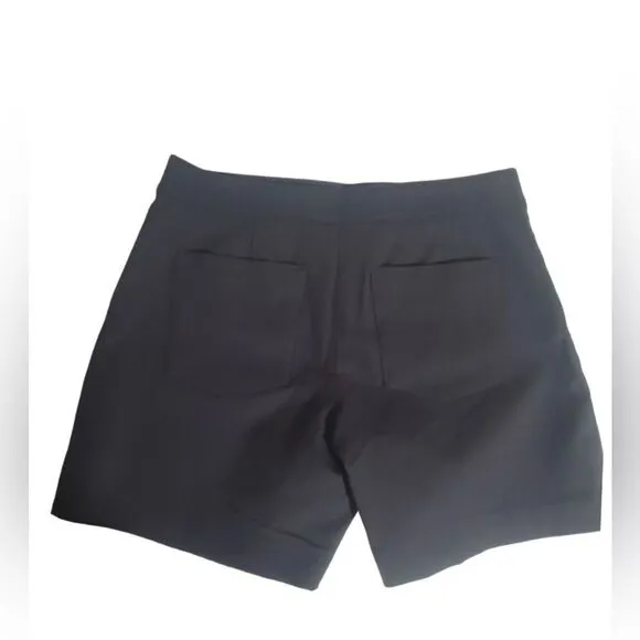 Spanx black 6 inch polished shorts size large brand new shapewear size Large