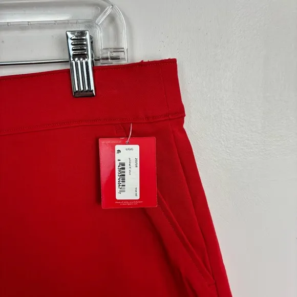 SPANX Polished 6” Shorts True Red Size Large