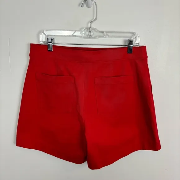 SPANX Polished 6” Shorts True Red Size Large