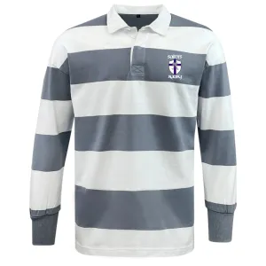 St. Augustine High School Classic Long Sleeve Hooped Rugby Jersey