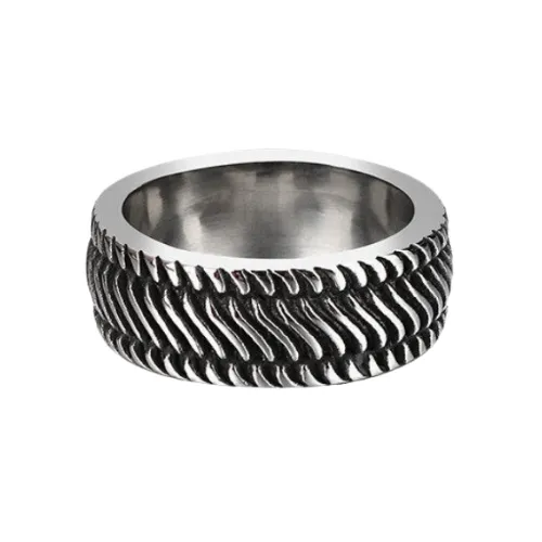Steel Wave Ring