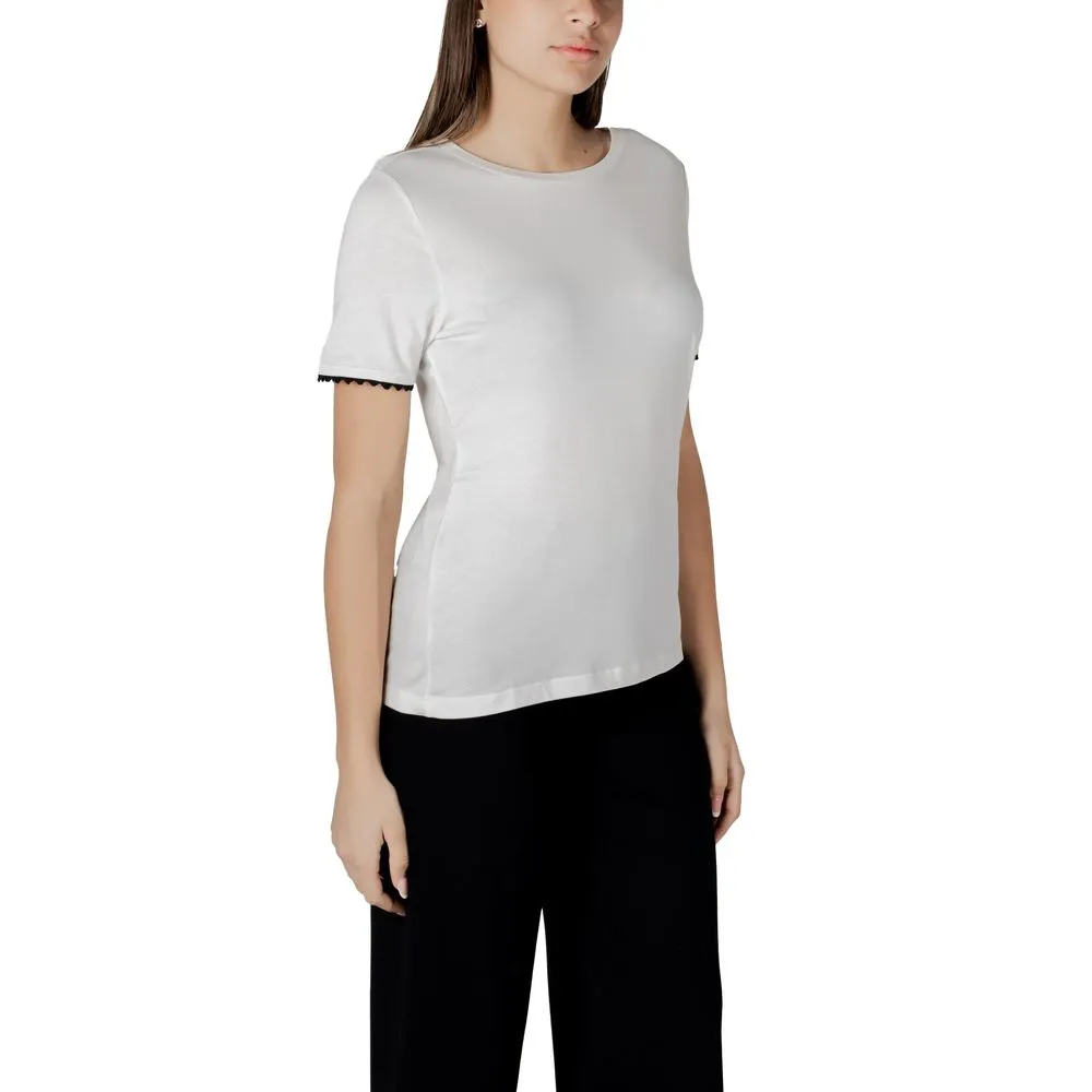 Street One White Cotton Tops & T-Shirt