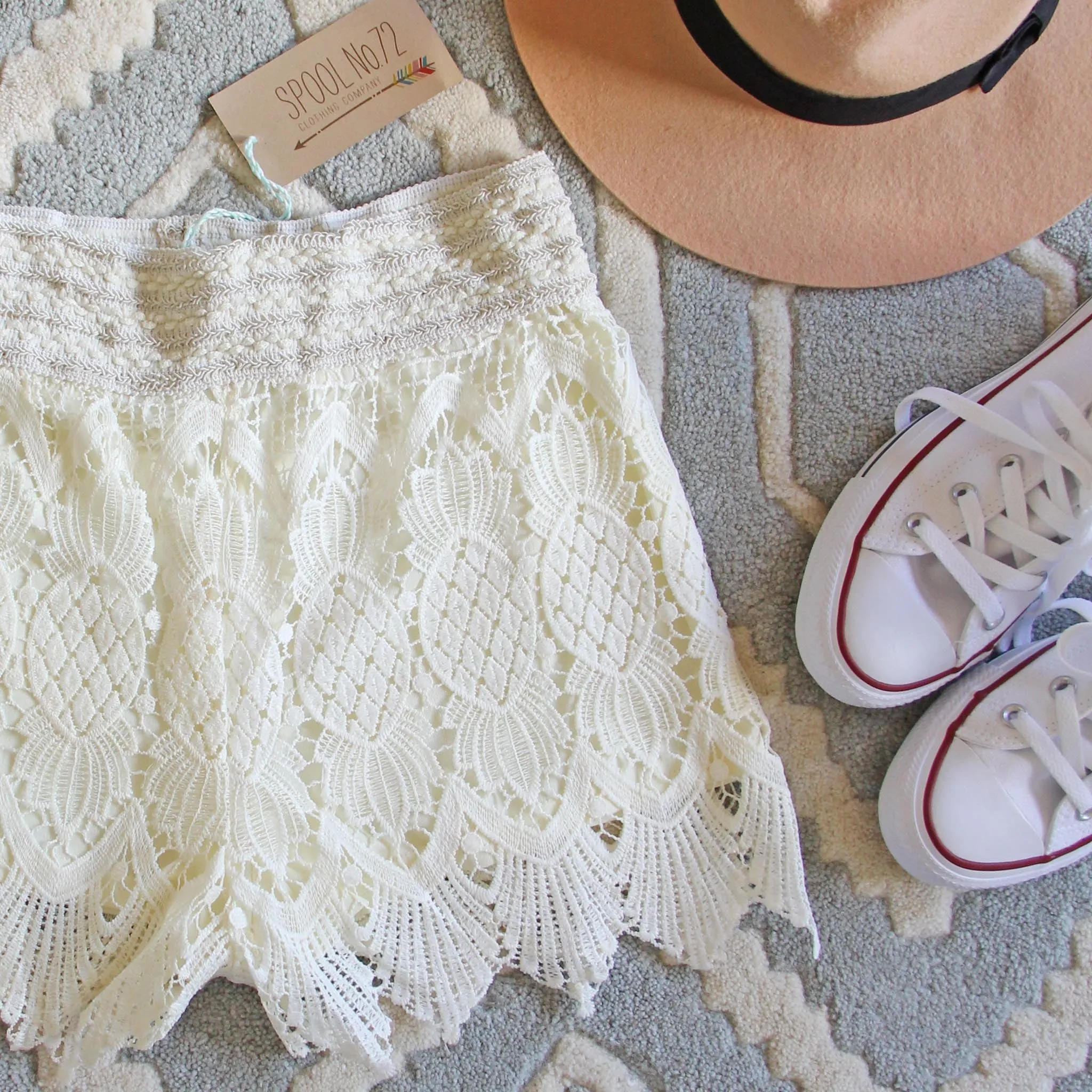 Summer Aspen Lace Shorts