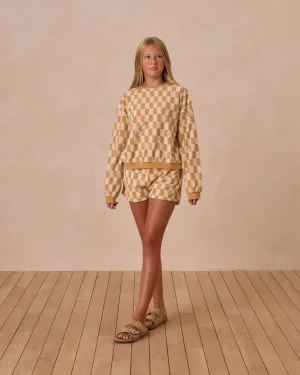 Summer Terry Set | Marigold Check
