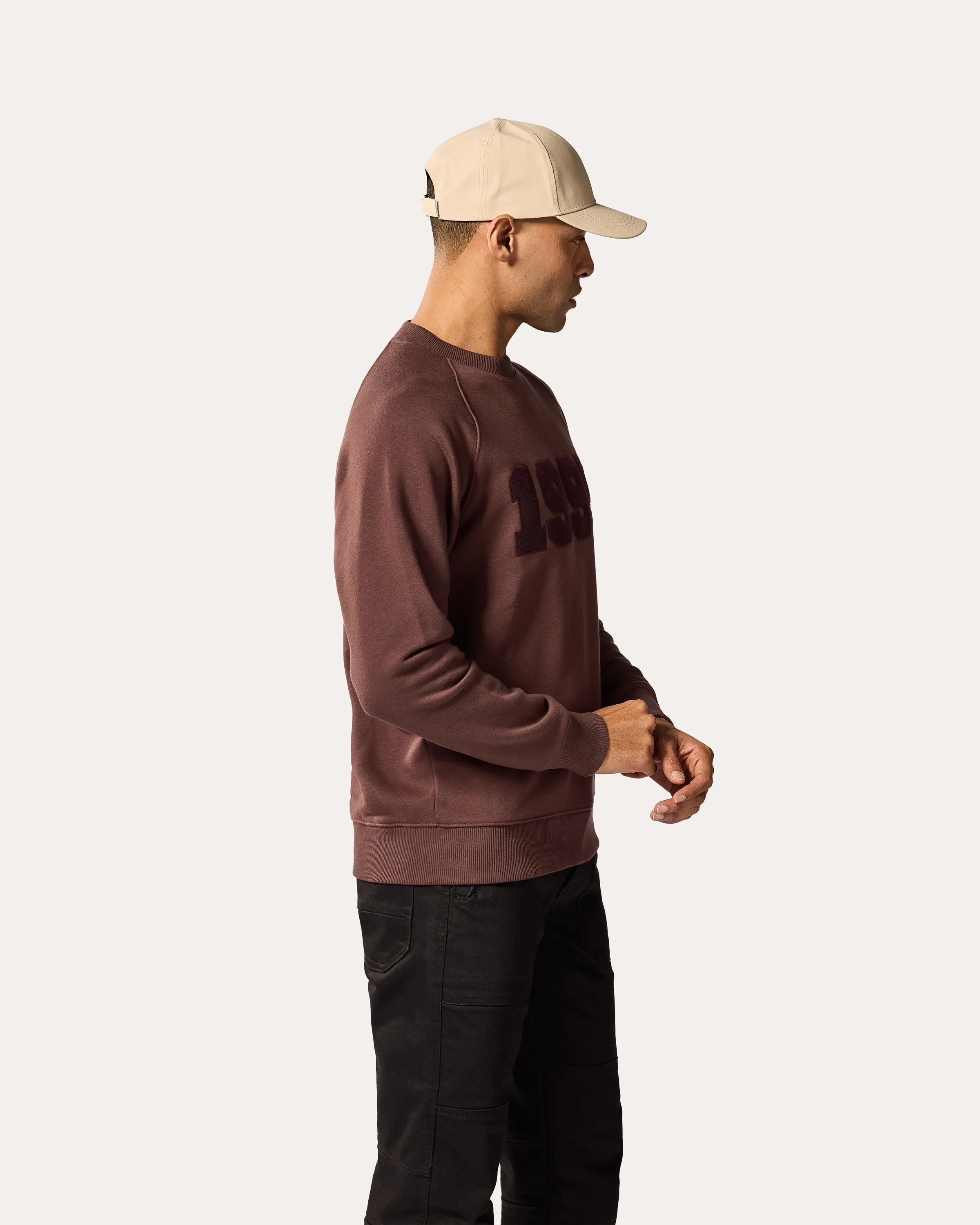 Sweater Adam | Aubergine