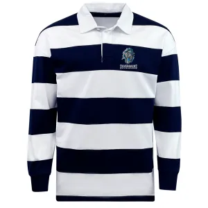 Syracuse Silverbacks Classic Long Sleeve Hooped Rugby Jersey