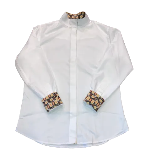 Tailored Sportsman Coolmax Shirt Cubism Brown/Tan/Black 6R