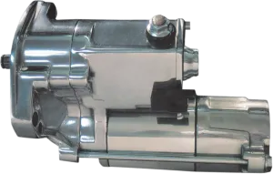 Terry Components 775090 Slugger 1.8kW High-Torque Starter Motor - Chrome/Polished