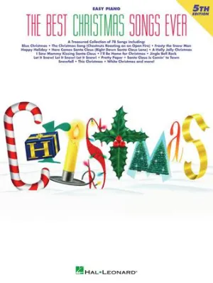 The Best Christmas Songs Ever - 5th Edition (Easy Piano)