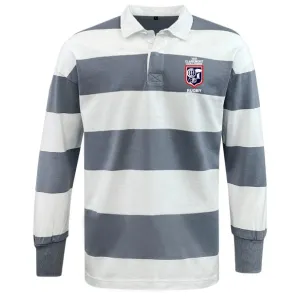 The Claremont Colleges Classic Long Sleeve Hooped Rugby Jersey