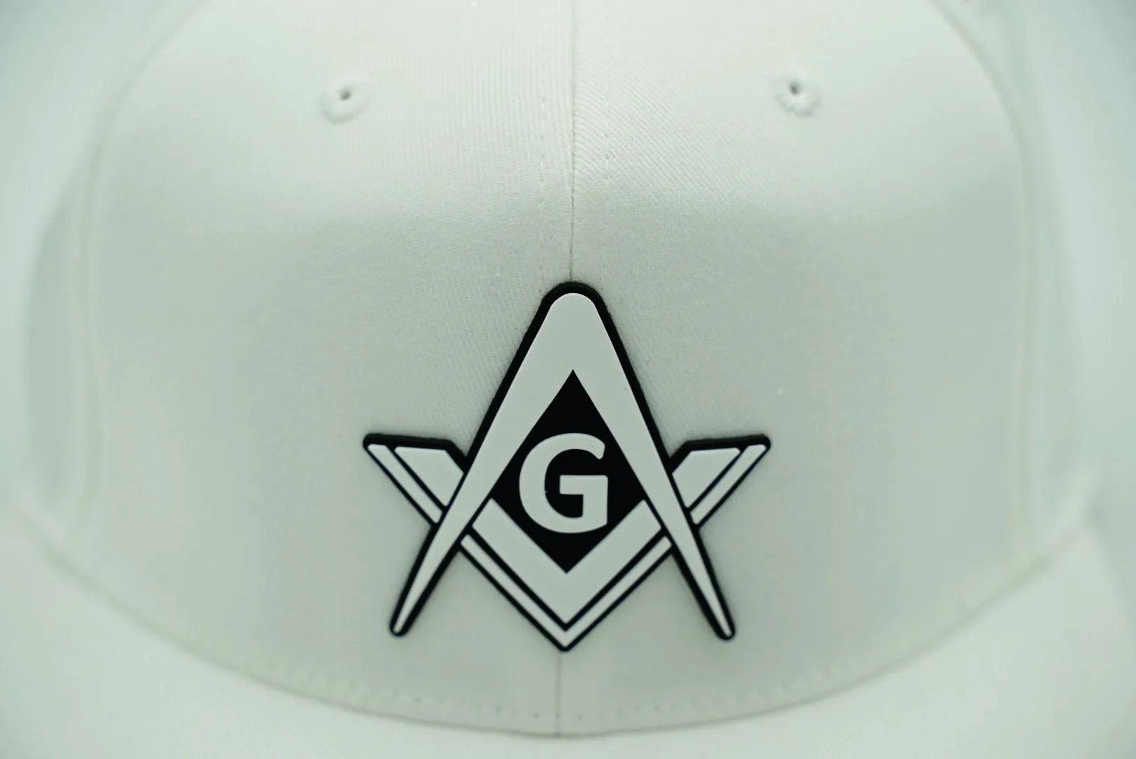 The Signum Cap - rubberized Square and Compass fitted caps