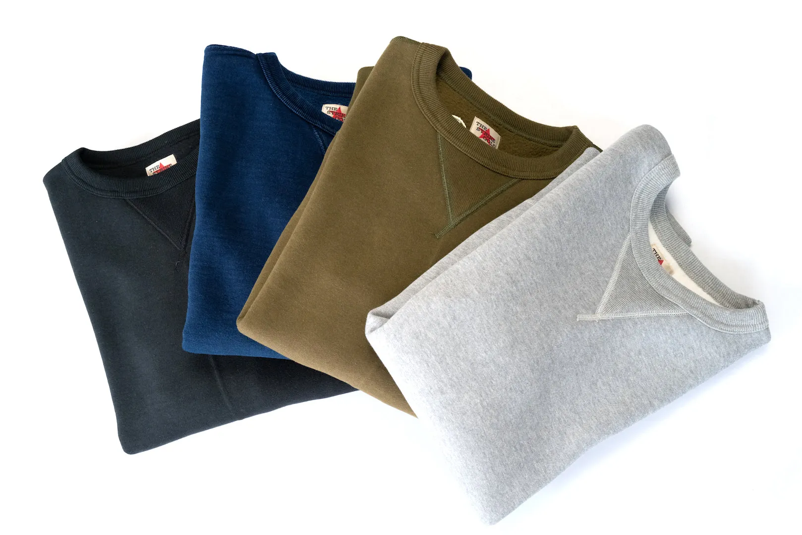The Strike Gold X CORLECTION 12oz Loopwheeled Sweatshirt (Grey)