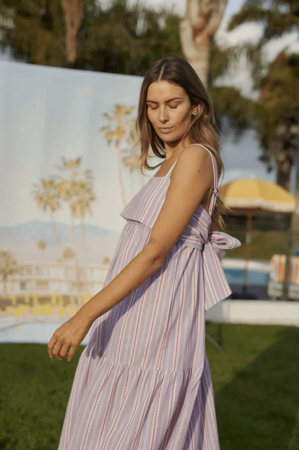 THING THING Zigger Dress - Lilac Fuchsia