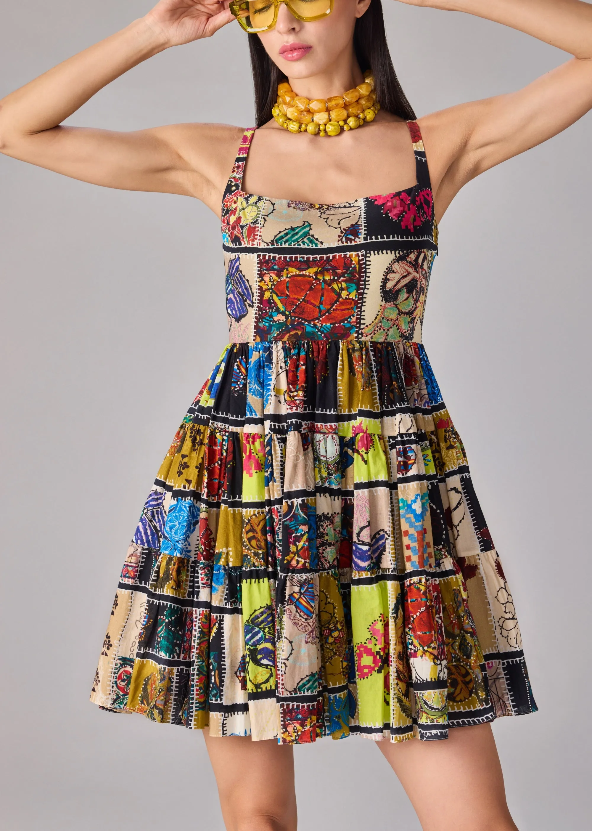 Tia multicolor dress