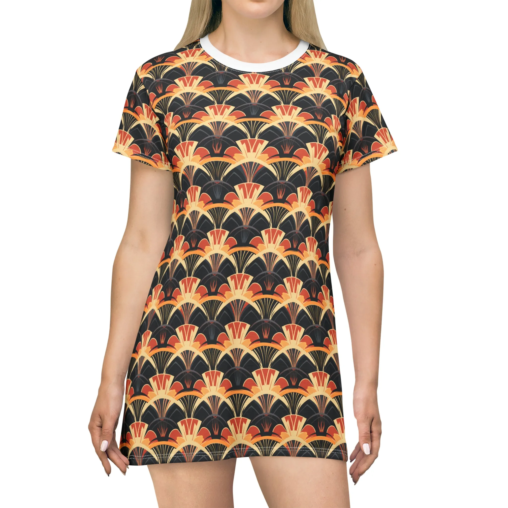 TShirt Dress - Gilded Highlights