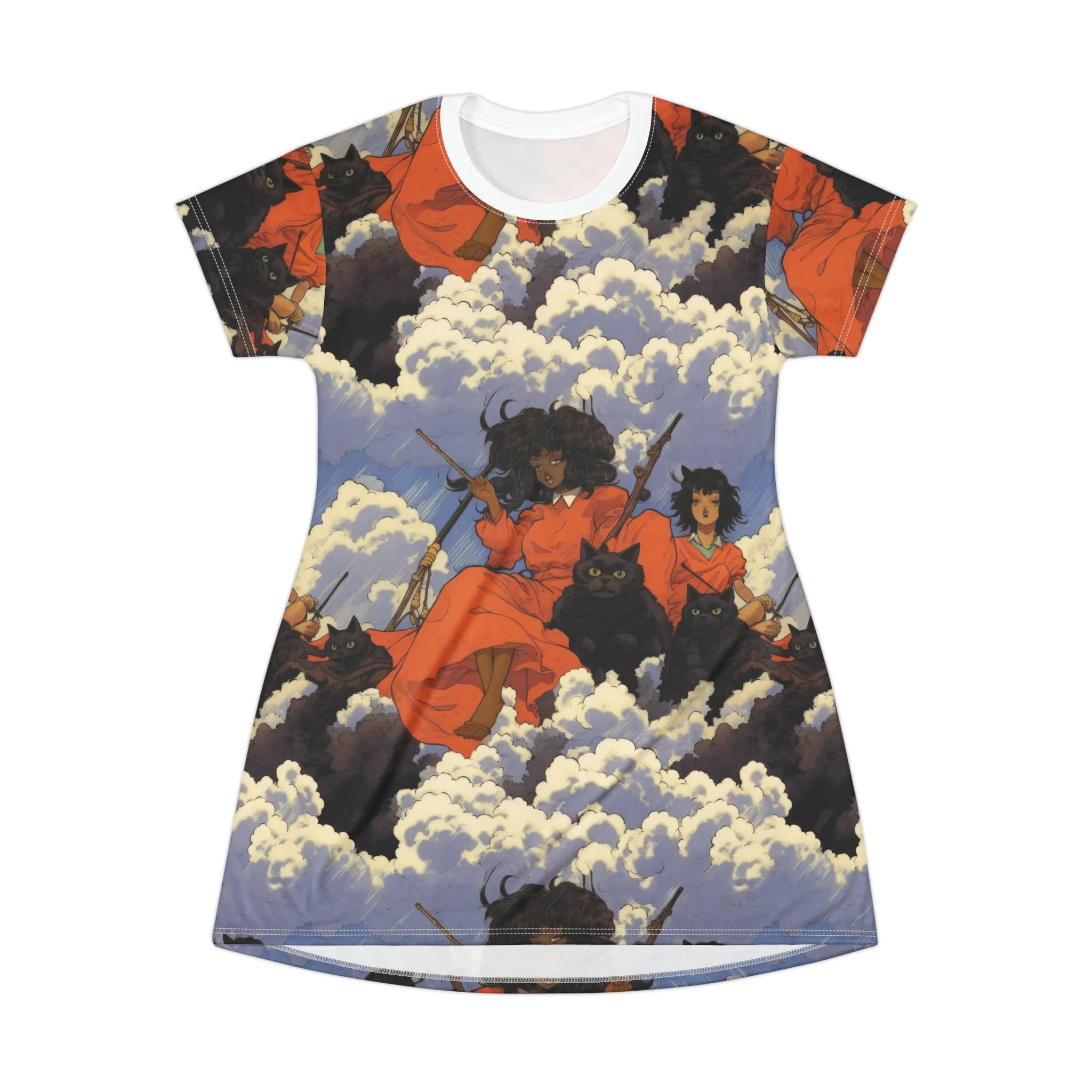 TShirt Dress - Teenage Witches Black Girl Magic