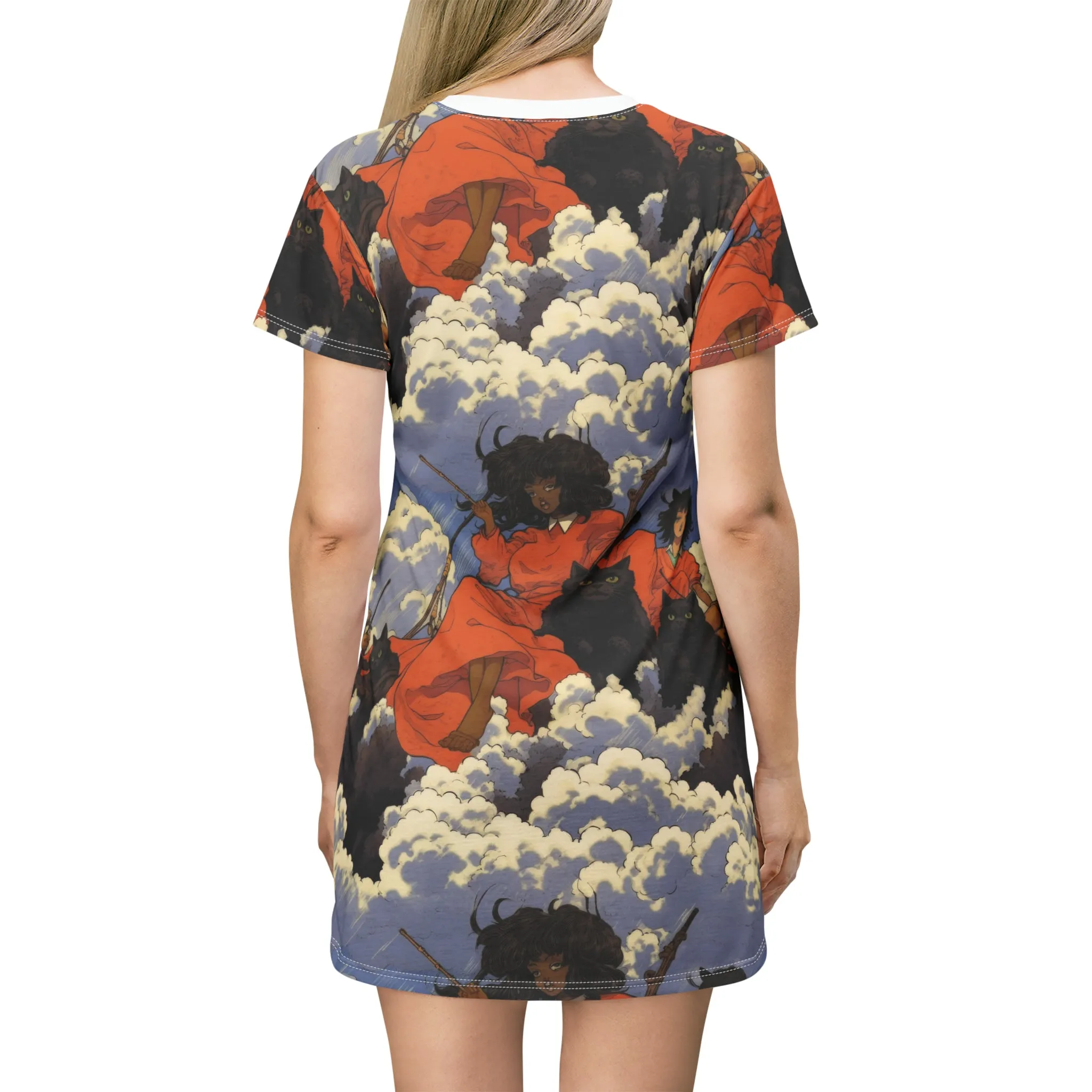 TShirt Dress - Teenage Witches Black Girl Magic