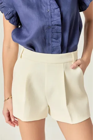Tuck Detailed Shorts