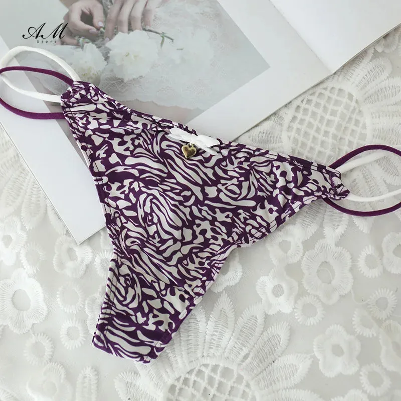 Underwear Women Low Waist and Fun Lingerie Sexy Ladies Panties G-String Comfortable and Breathable Ropa Interior Femenina