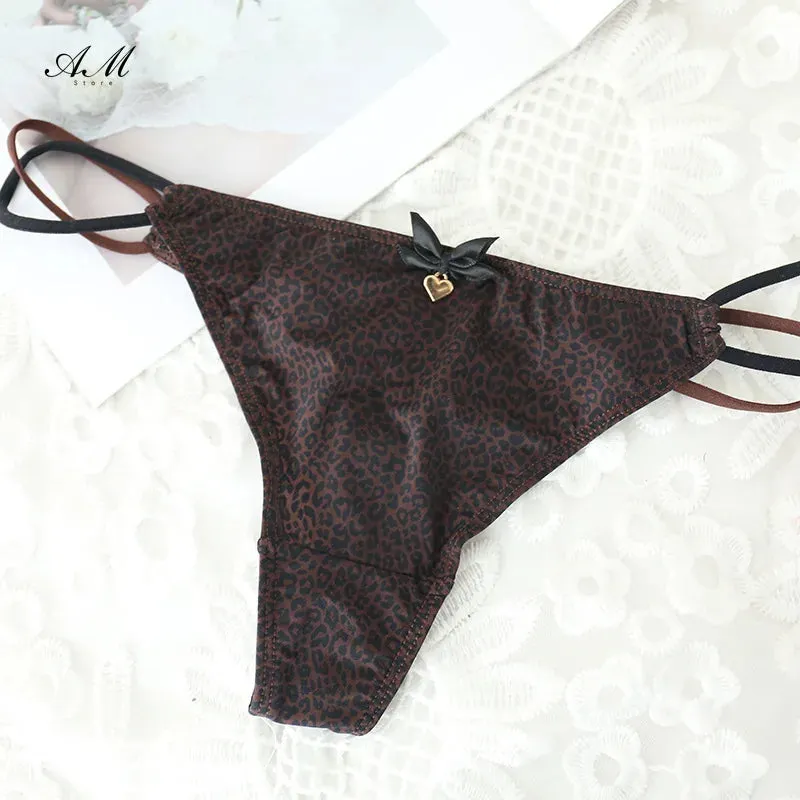 Underwear Women Low Waist and Fun Lingerie Sexy Ladies Panties G-String Comfortable and Breathable Ropa Interior Femenina