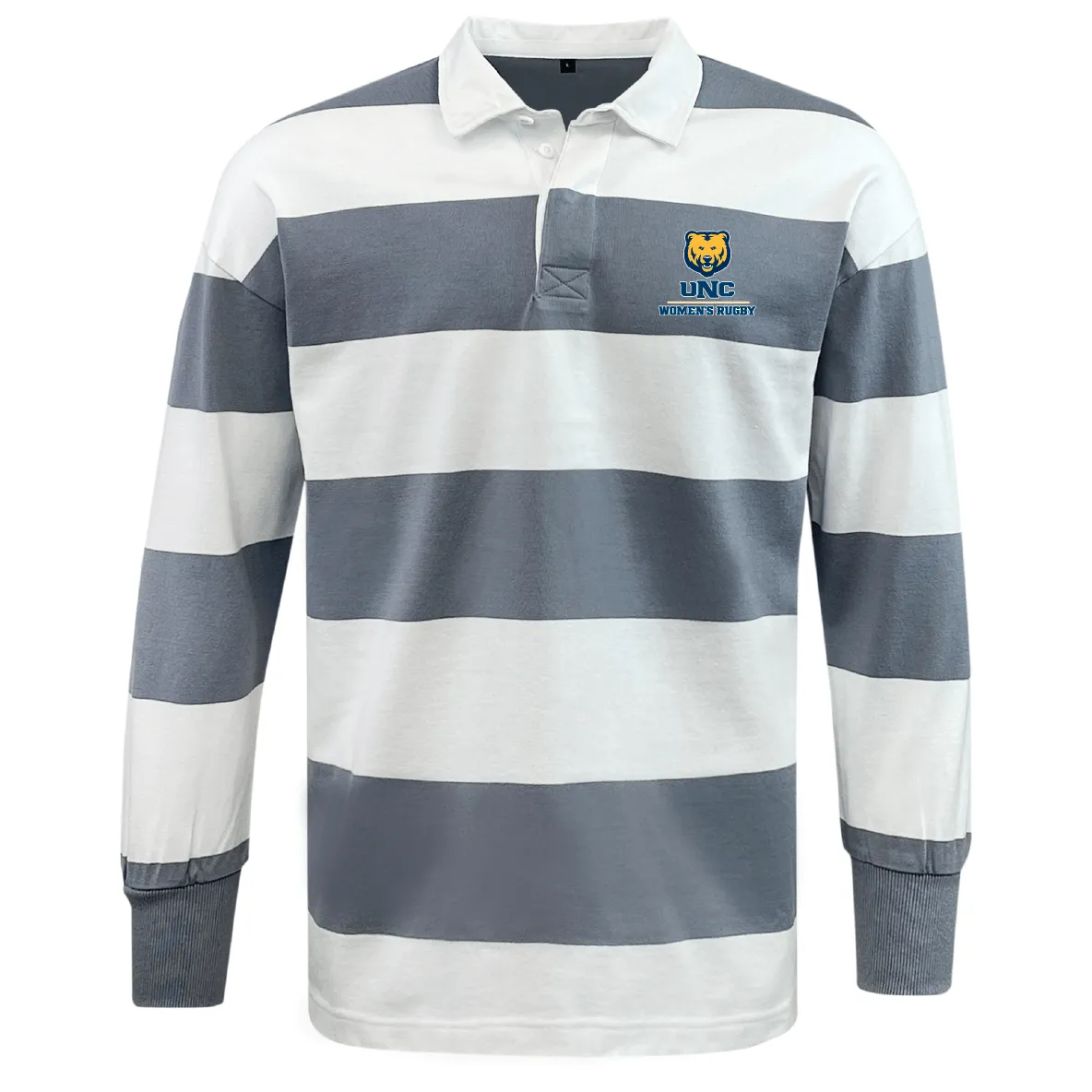 University of Northern Colorado Women Classic Long Sleeve Hooped Rugby Jersey