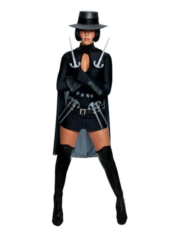 V For Vendetta Secret Wishes Costume Size M