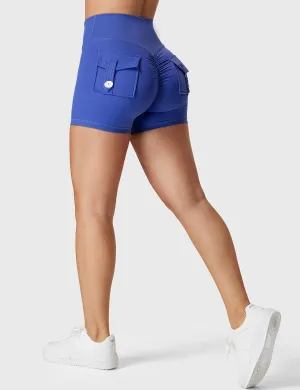 V-Front Pockets Shorts